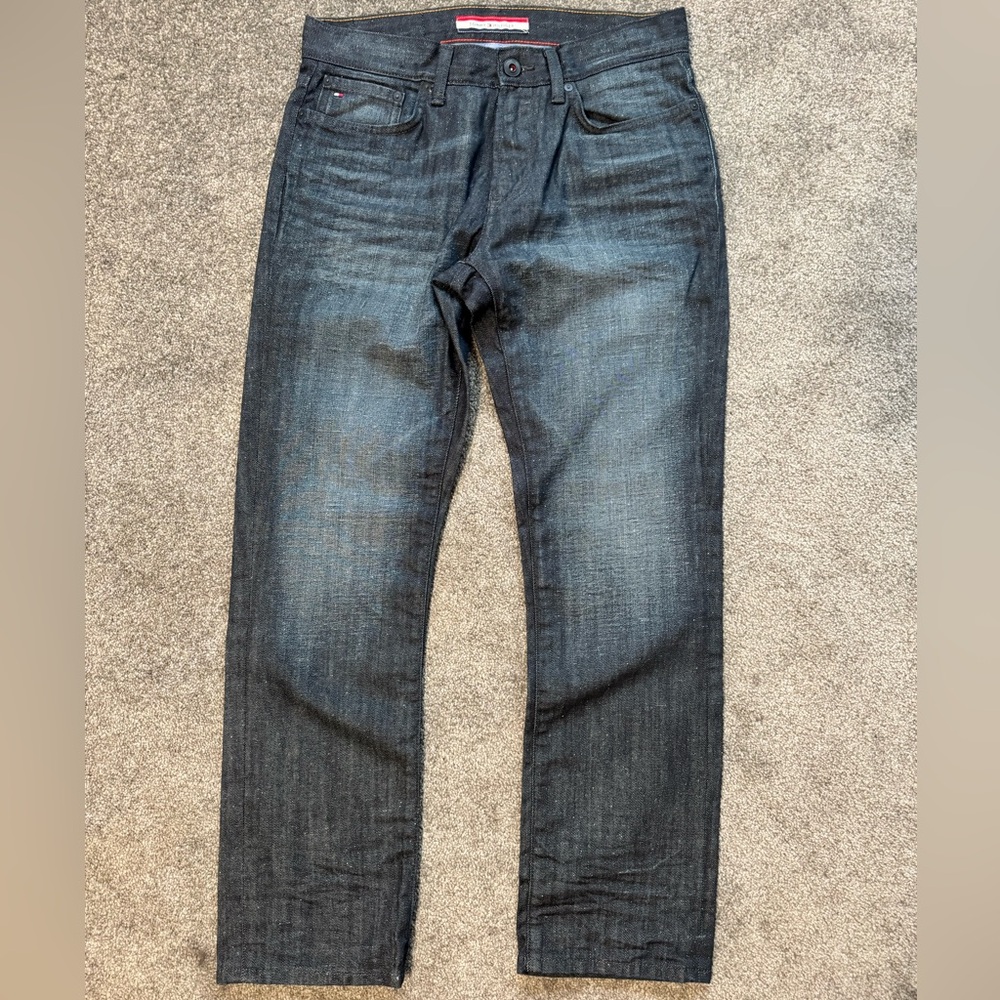 Tommy Hilfiger Men's Dark Blue Jeans